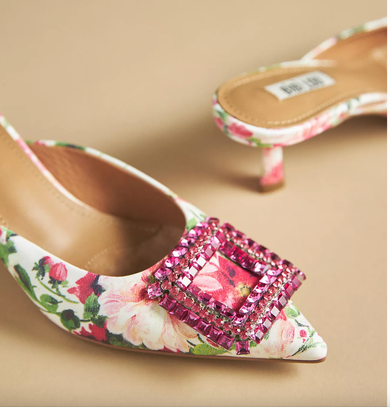 Must Have Floral Flat Shoes